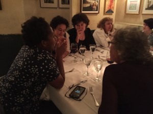 Tamika Butler (Board), Ella Bureau (Awards Administrator), Monica Carter (Writers in the Schools coordinator), Jan Zivic (board)