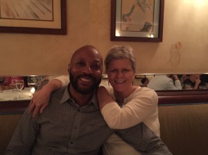 With my friend and former board member Ellery Washington