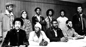 The Wilmington Ten, pardoned for innocence in 2012 by NC Governor Bev Perdue; photo by Raleigh News & Observer